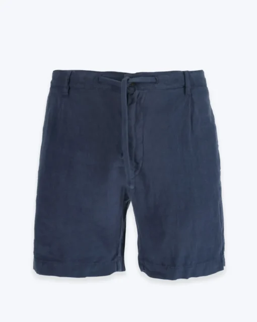 BERMUDAS DE LINO AZUL HARTFORD
