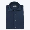 CAMISA DE LINO AZUL SEEMS