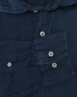 CAMISA DE LINO AZUL SEEMS