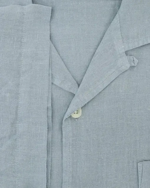 CAMISA DE LINO DE MANGA CORTA HARTFORD