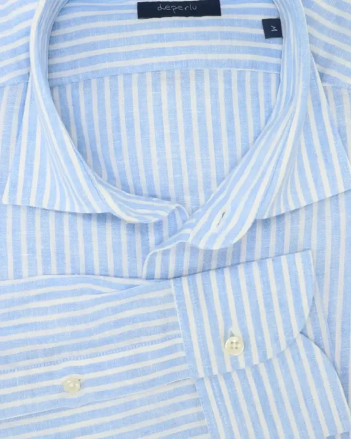 CAMISA DE LINO DEPERLU