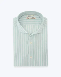 CAMISA DE RAYAS NEW ENGLAND