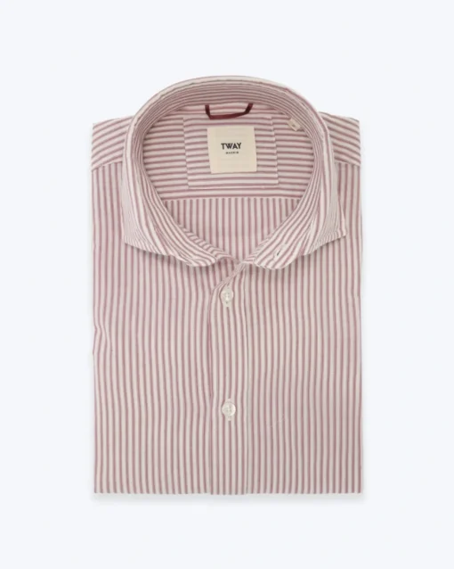 CAMISA DE RAYAS ROSAS TWAY