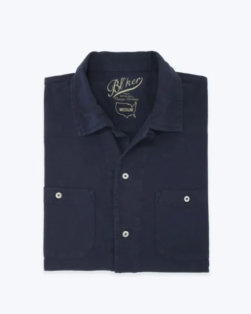 CAMISA JERSEY DE MANGA CORTA CON BOLSILLOS BL´KER