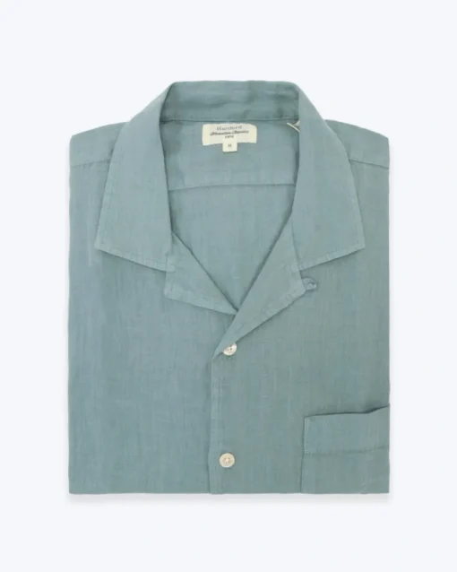CAMISA LINO DE MANGA CORTA HARTFORD