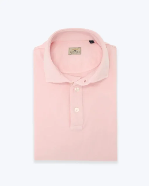POLO DE PIQUÉ DE MANGA CORTA SONRISA