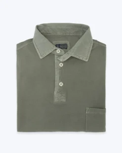 POLO DE PIQUÉ DE MANGA LARGA BREUER
