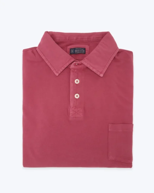 POLO DE PIQUÉ DE MANGA LARGA BREUER