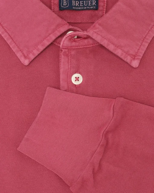 POLO DE PIQUÉ DE MANGA LARGA BREUER