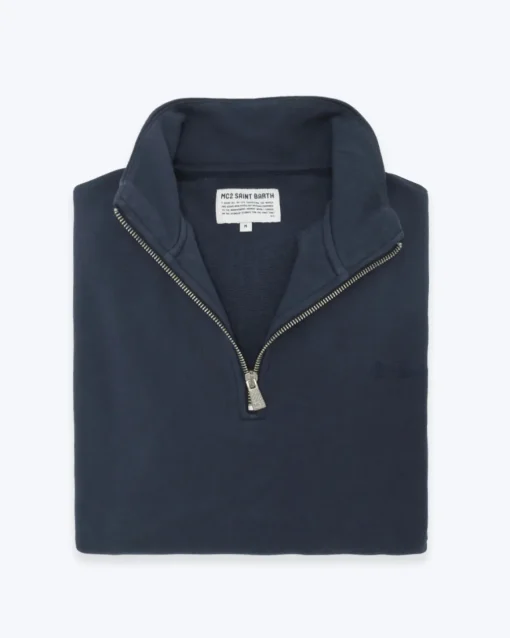 SUDADERA AZUL MC2