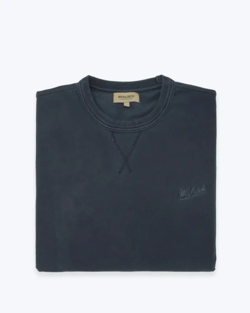 SUDADERA AZUL WOOLRICH