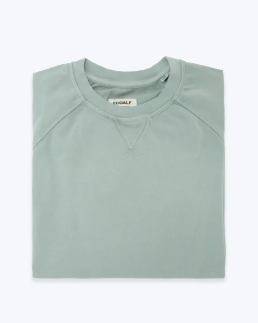 SUDADERA VERDE AGUA ECOALF